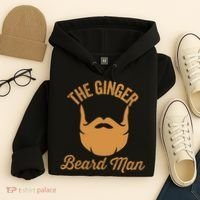 Mens Ginger Beard Man Funny Redhead Irish Bearded Men Gift Hoodie thumb 4