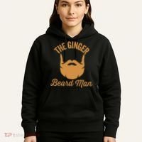 Mens Ginger Beard Man Funny Redhead Irish Bearded Men Gift Hoodie thumb 5