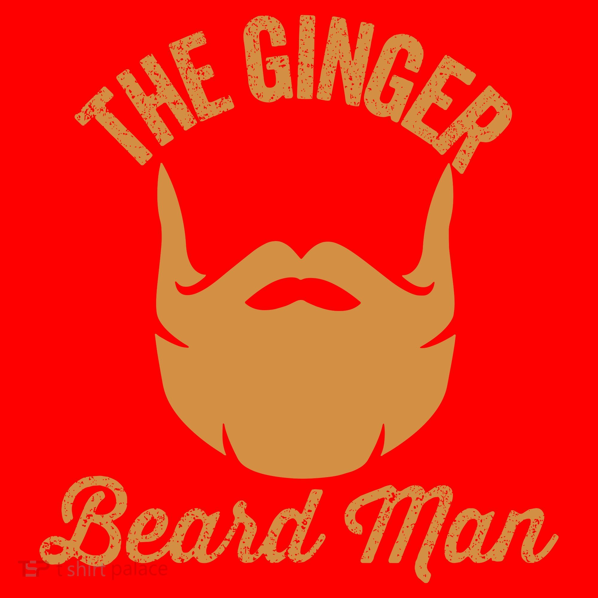 Mens Ginger Beard Man Funny Redhead Irish Bearded Men Gift Santa Hat