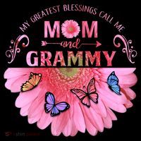 My Greatest Blessings Call Me Mom And Grammy Flower Gift Coffee Mug thumb 5