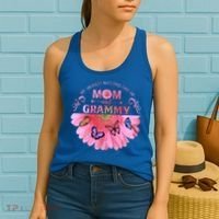My Greatest Blessings Call Me Mom And Grammy Flower Gift Women's Tank Top thumb 2