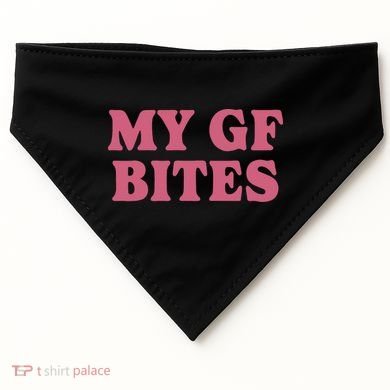 My Gf Bites USA-Made Doggie Bandana