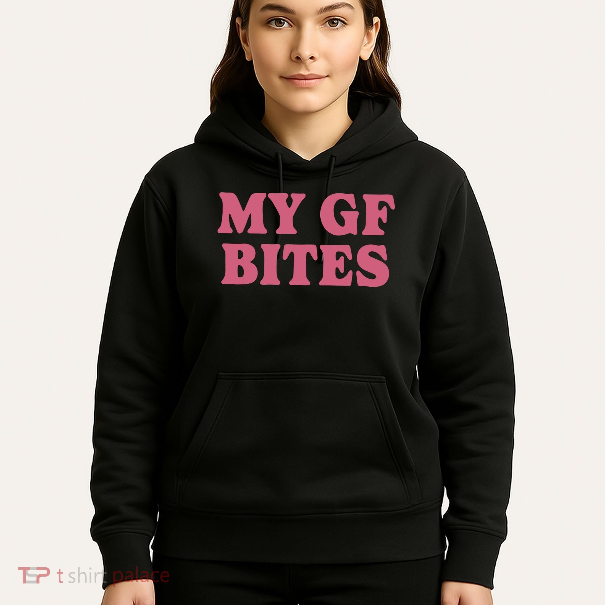 My Gf Bites Hoodie