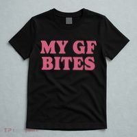 My Gf Bites T-Shirt thumb 5