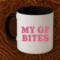 My Gf Bites Coffee Mug thumb 2
