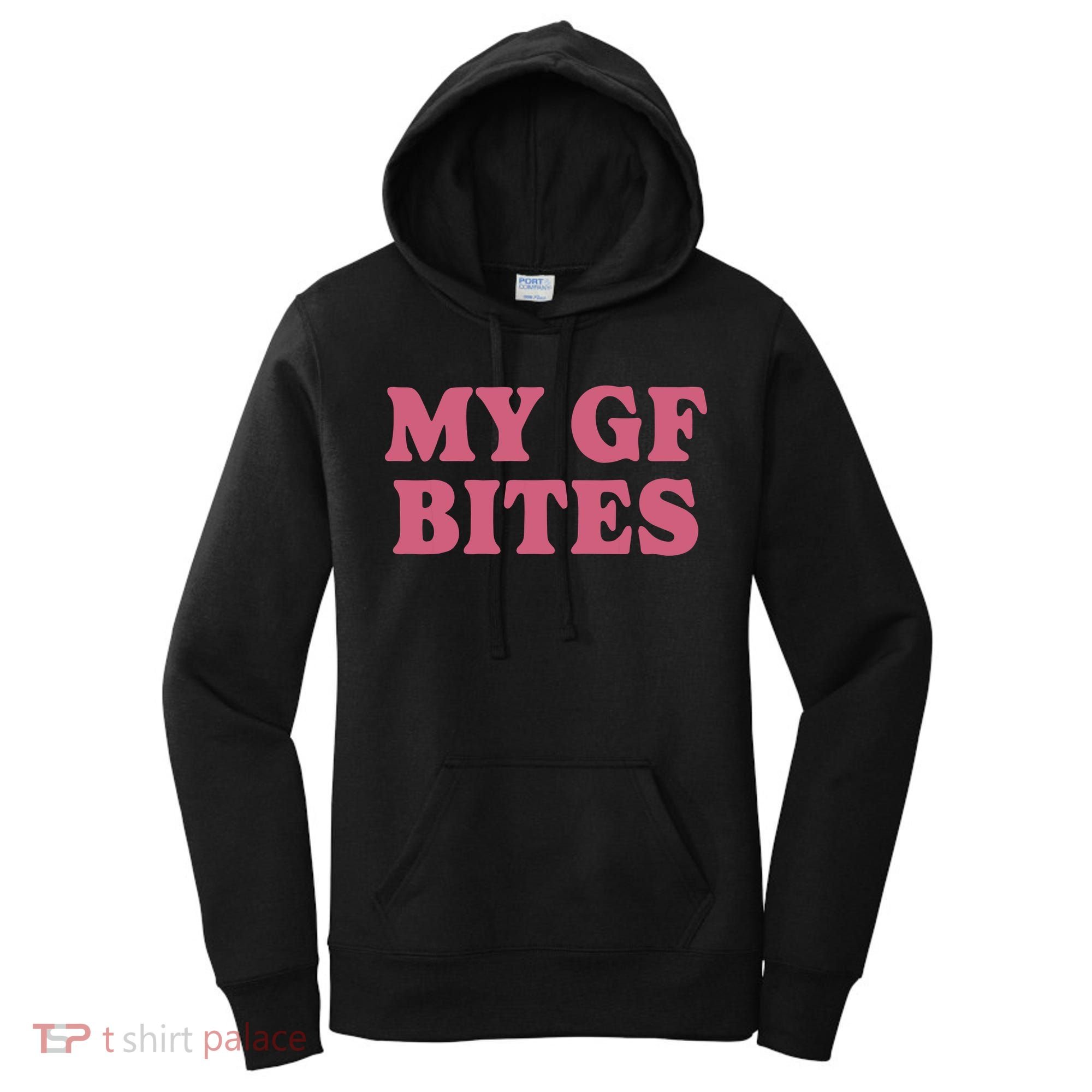 My Gf Bites Women's Hoodie