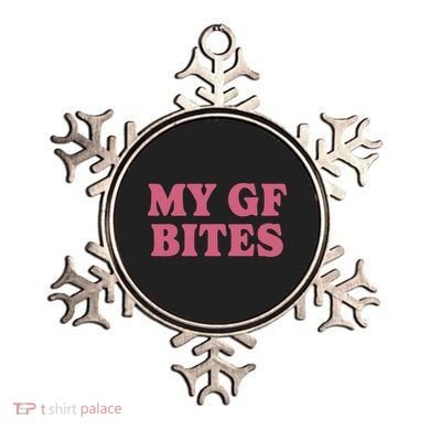 My Gf Bites Ornament