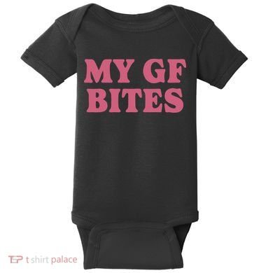 My Gf Bites Baby Bodysuit