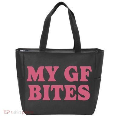 My Gf Bites Tote Bag