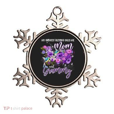 My Greatest Blessing Calls Me Mom And Grammy Hummingbirds Gift Ornament