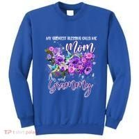 My Greatest Blessing Calls Me Mom And Grammy Hummingbirds Gift Sweatshirt thumb 0