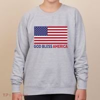 Modern God Bless America Women's Sweatshirt thumb 0