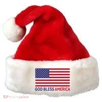 Modern God Bless America Santa Hat thumb 0