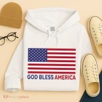Modern God Bless America Hoodie thumb 4