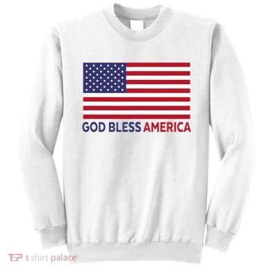 Modern God Bless America Sweatshirt