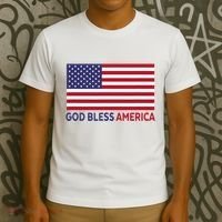 Modern God Bless America T-Shirt thumb 3