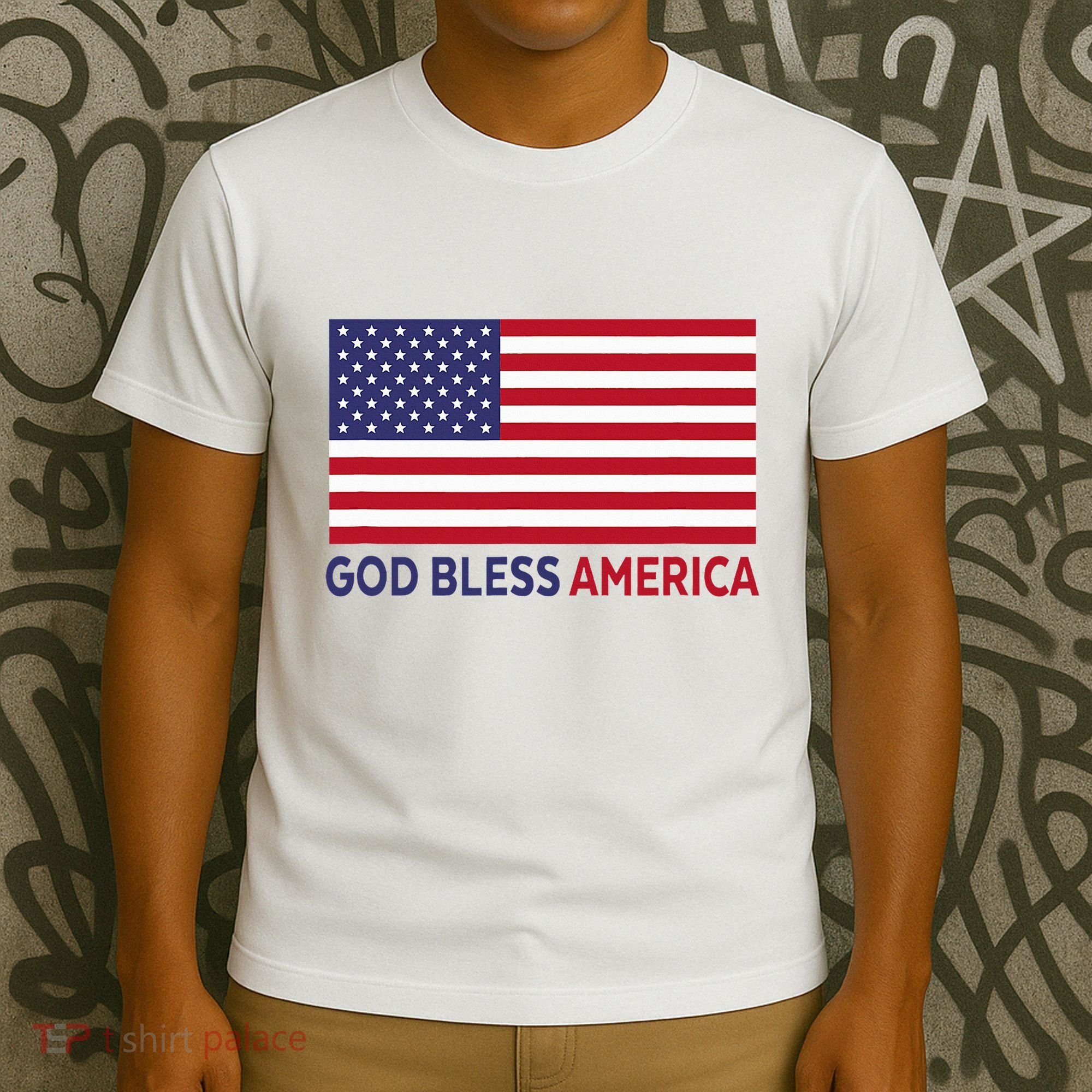 Modern God Bless America T-Shirt