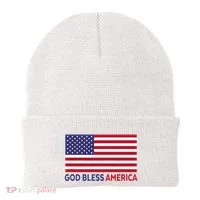 Modern God Bless America Beanie thumb 0