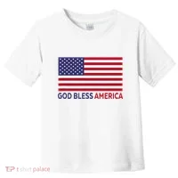 Modern God Bless America Toddler T-Shirt thumb 0