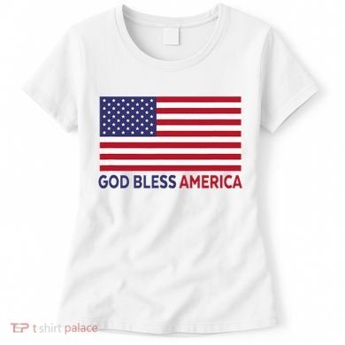 Modern God Bless America Women's T-Shirt
