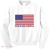 Modern God Bless America Kids Sweatshirt thumb 0