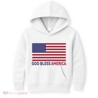Modern God Bless America Kids Hoodie thumb 0