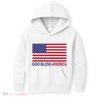 Modern God Bless America Kids Hoodie thumb 0