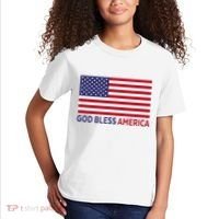 Modern God Bless America Kids T-Shirt thumb 2