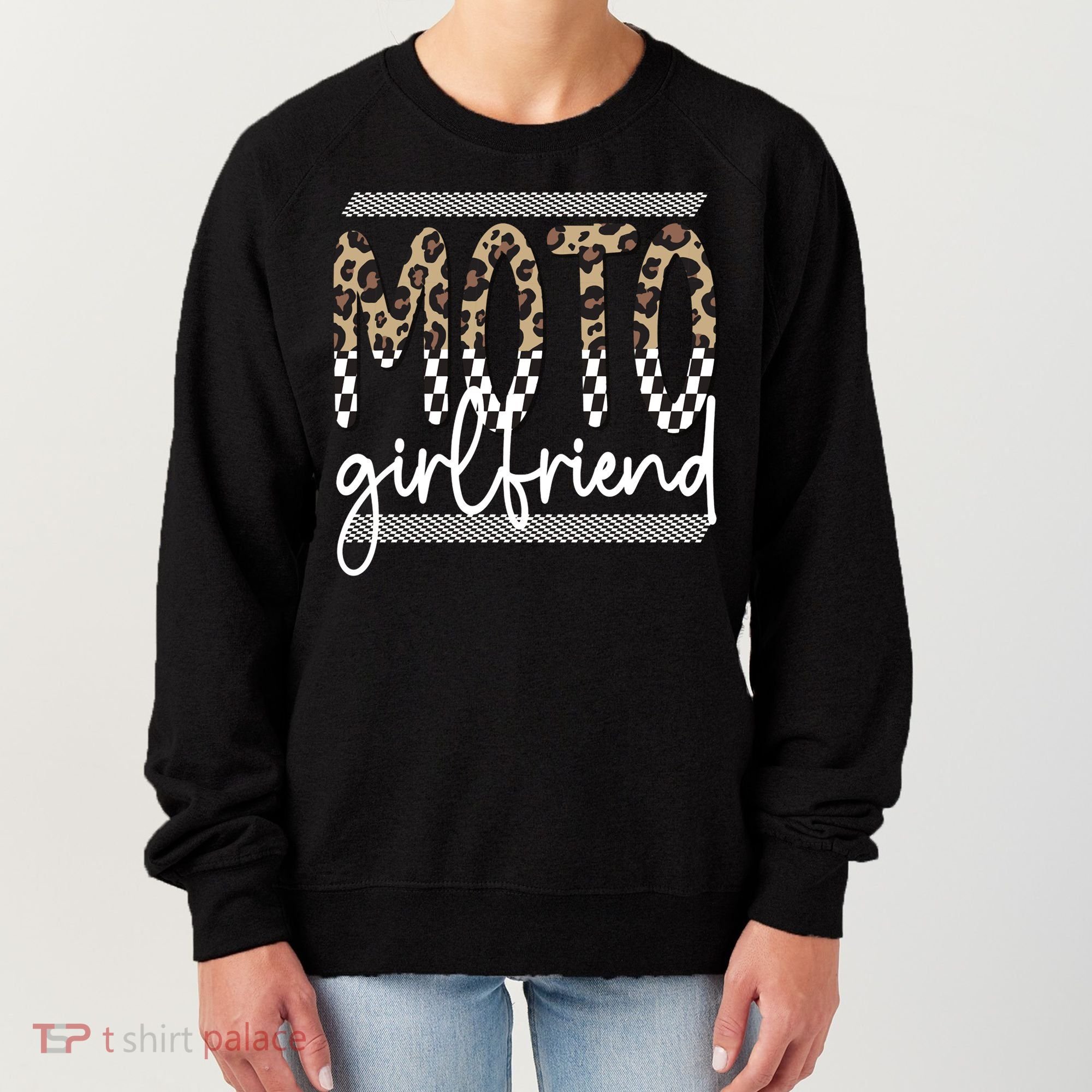 Motocross Girlfriend Best Moto Girlfriend Women's Sweatshirt