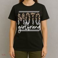 Motocross Girlfriend Best Moto Girlfriend T-Shirt thumb 4
