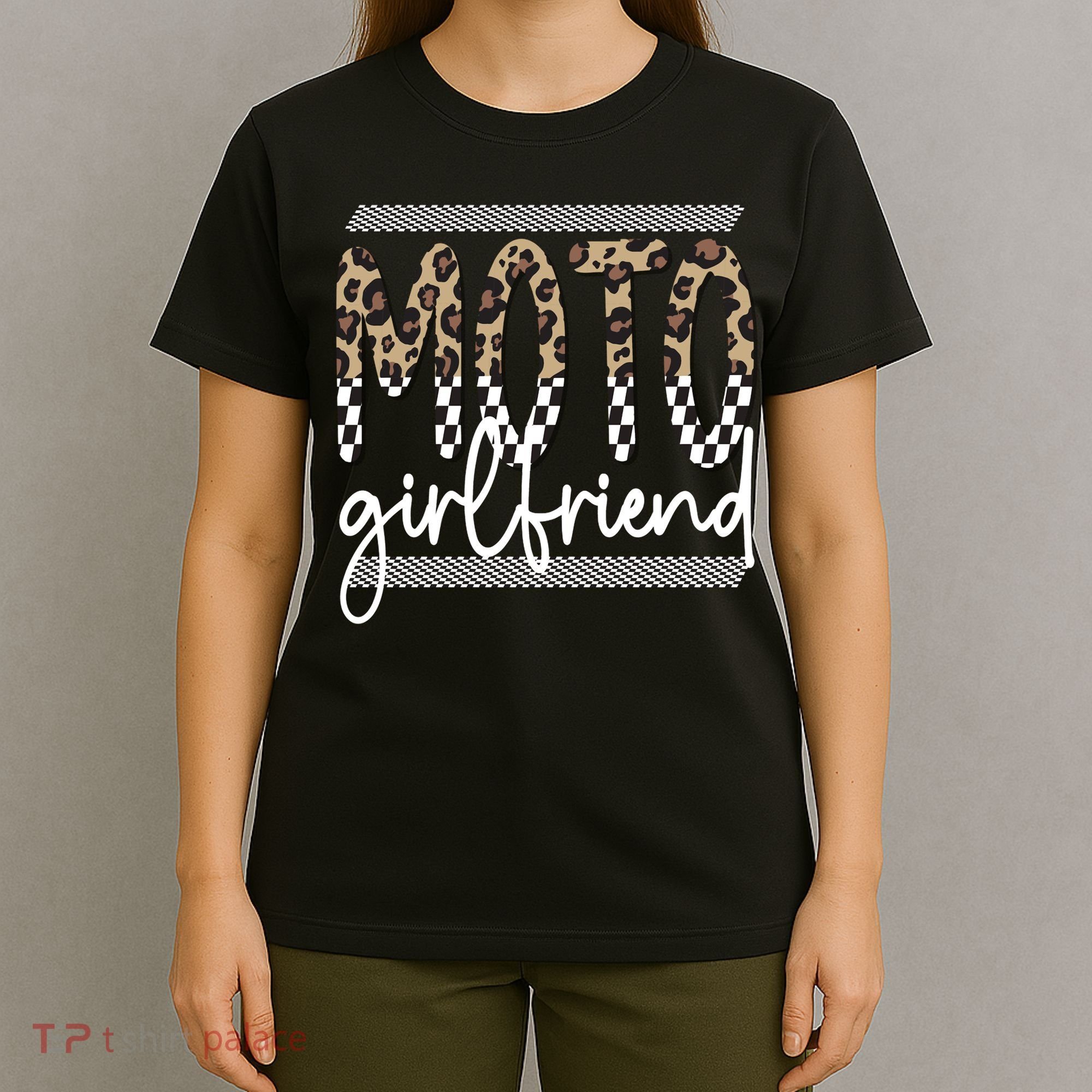 Motocross Girlfriend Best Moto Girlfriend T-Shirt