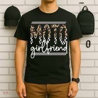 Motocross Girlfriend Best Moto Girlfriend T-Shirt thumb 6