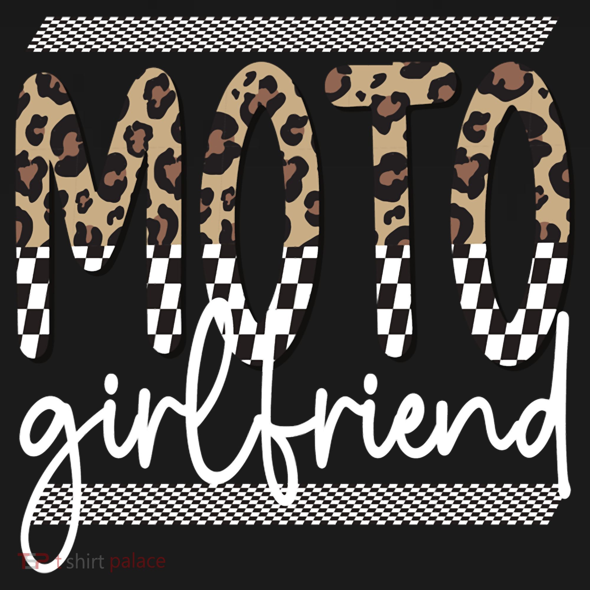 Motocross Girlfriend Best Moto Girlfriend T-Shirt