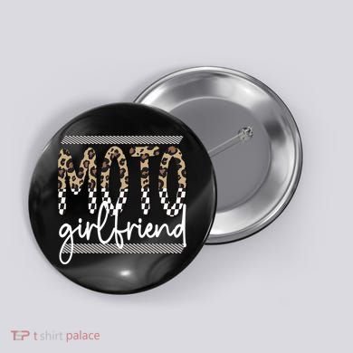 Motocross Girlfriend Best Moto Girlfriend Button