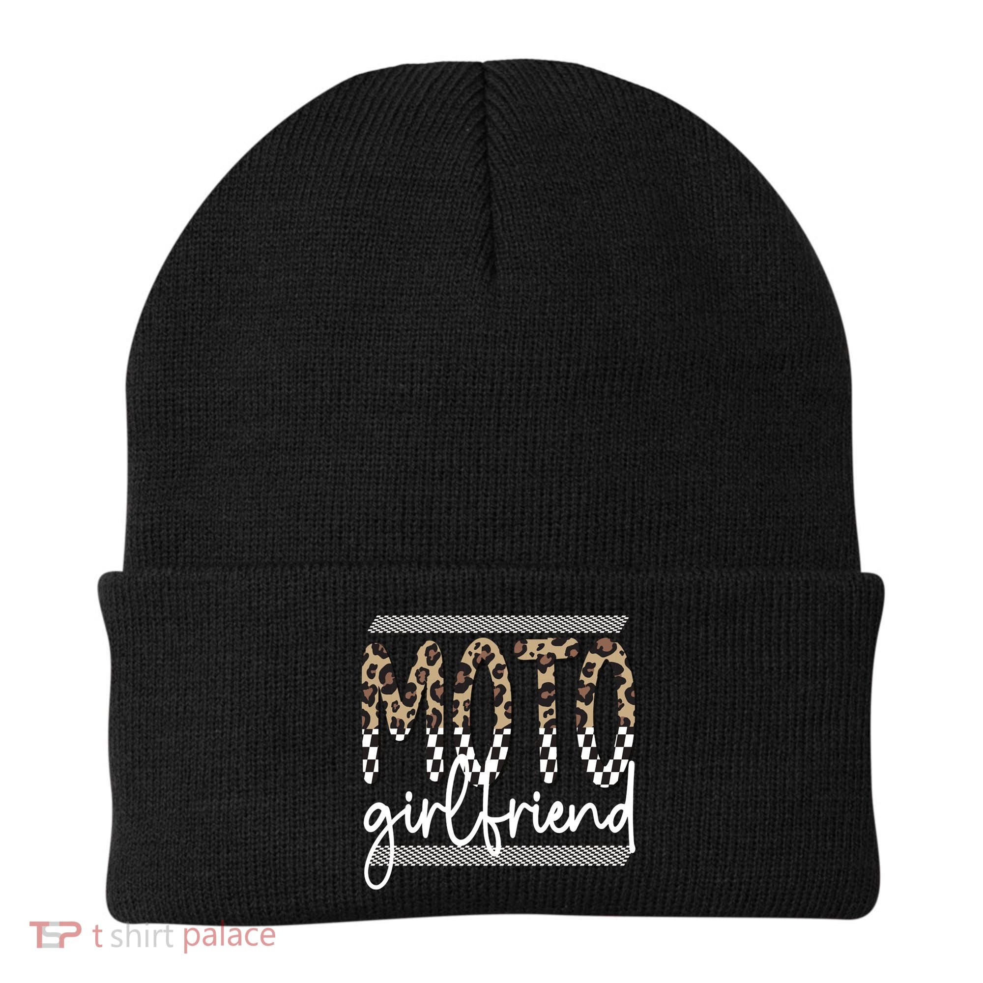 Motocross Girlfriend Best Moto Girlfriend Beanie