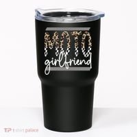Motocross Girlfriend Best Moto Girlfriend Tumbler thumb 0