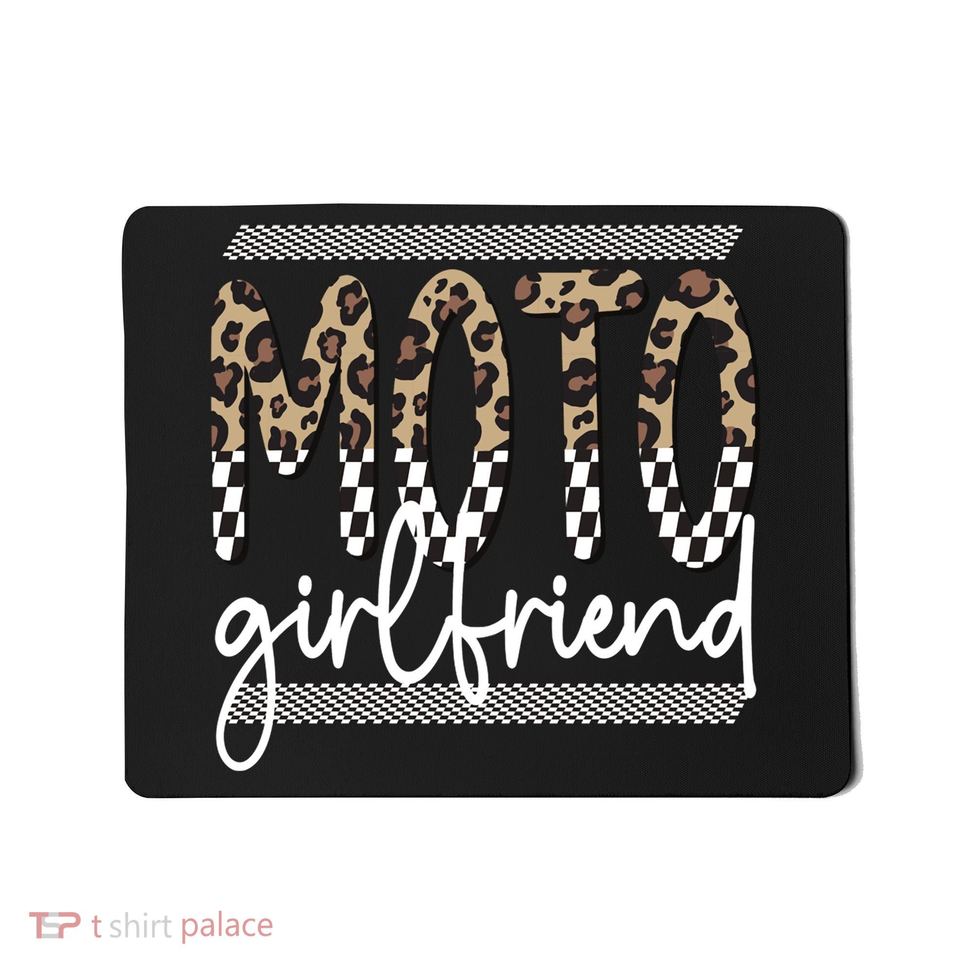 Motocross Girlfriend Best Moto Girlfriend Mousepad
