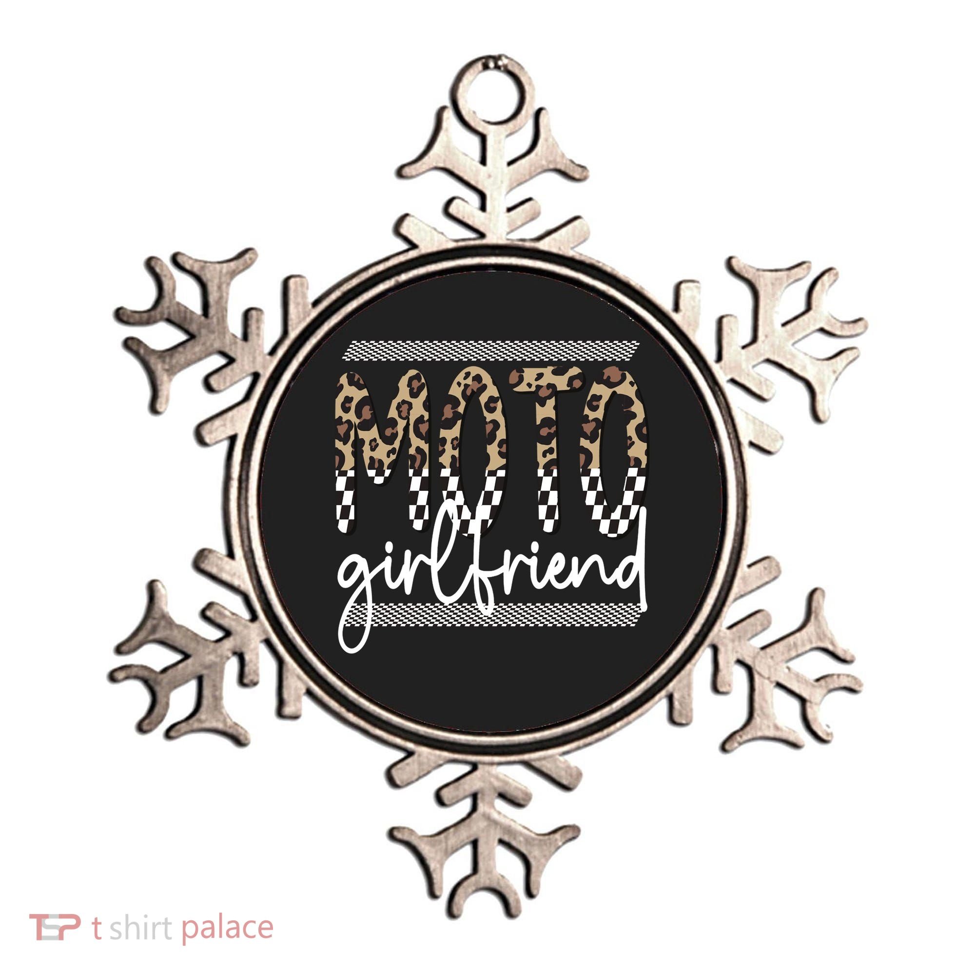 Motocross Girlfriend Best Moto Girlfriend Ornament
