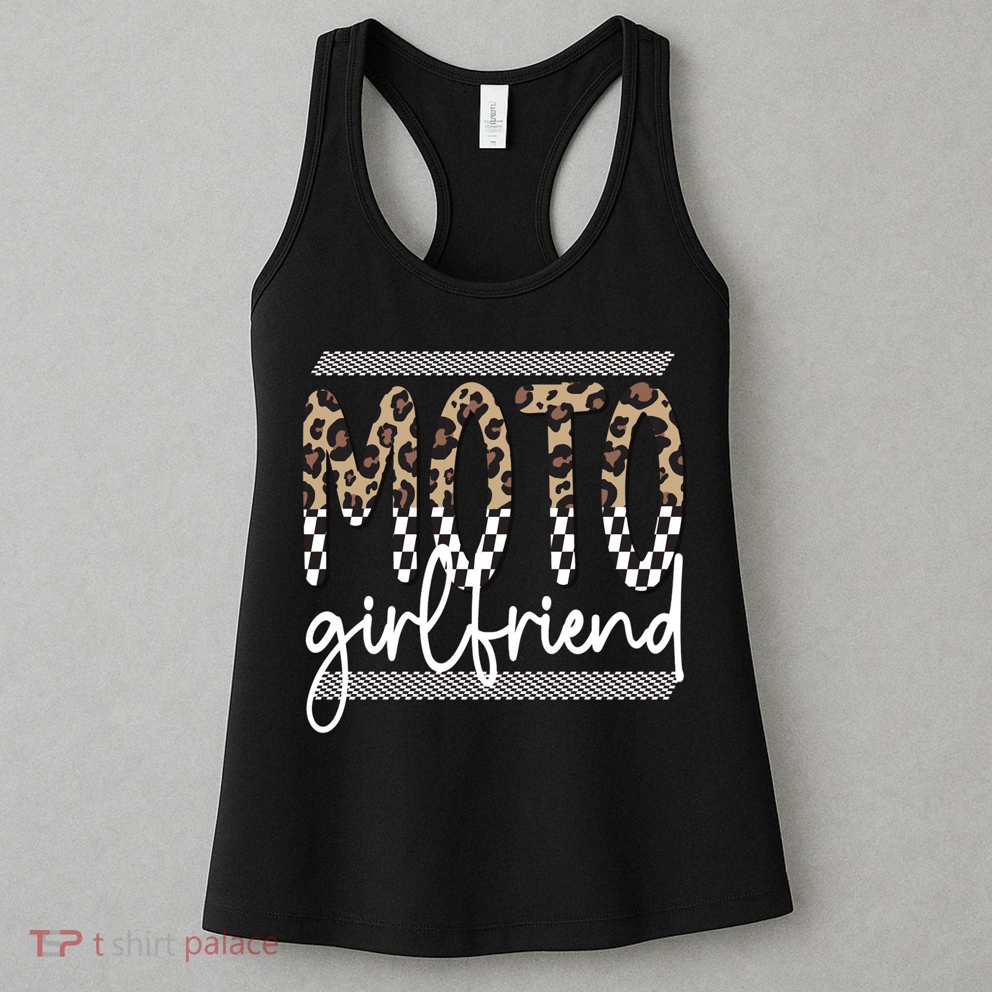 Motocross Girlfriend Best Moto Girlfriend Women's Tank Top
