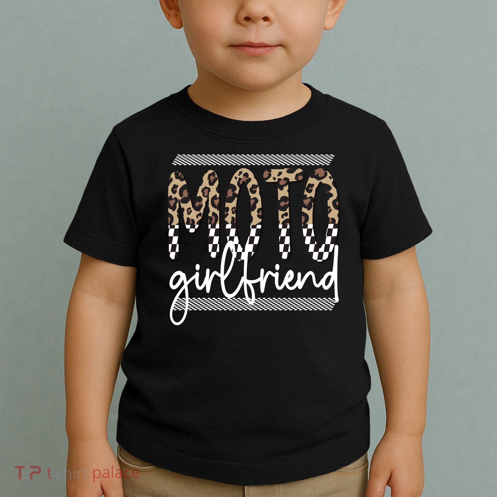 Motocross Girlfriend Best Moto Girlfriend Toddler T-Shirt