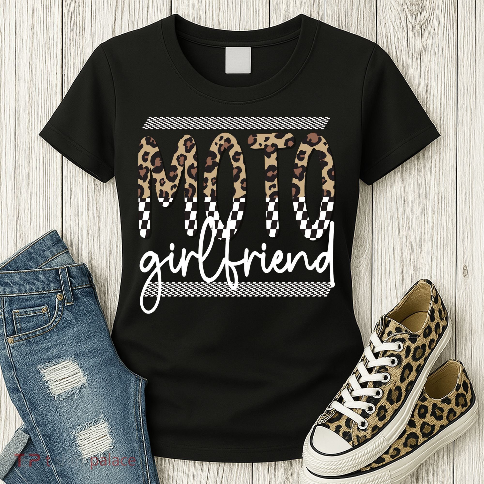 Motocross Girlfriend Best Moto Girlfriend Women's T-Shirt
