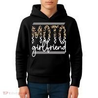 Motocross Girlfriend Best Moto Girlfriend Kids Hoodie thumb 4