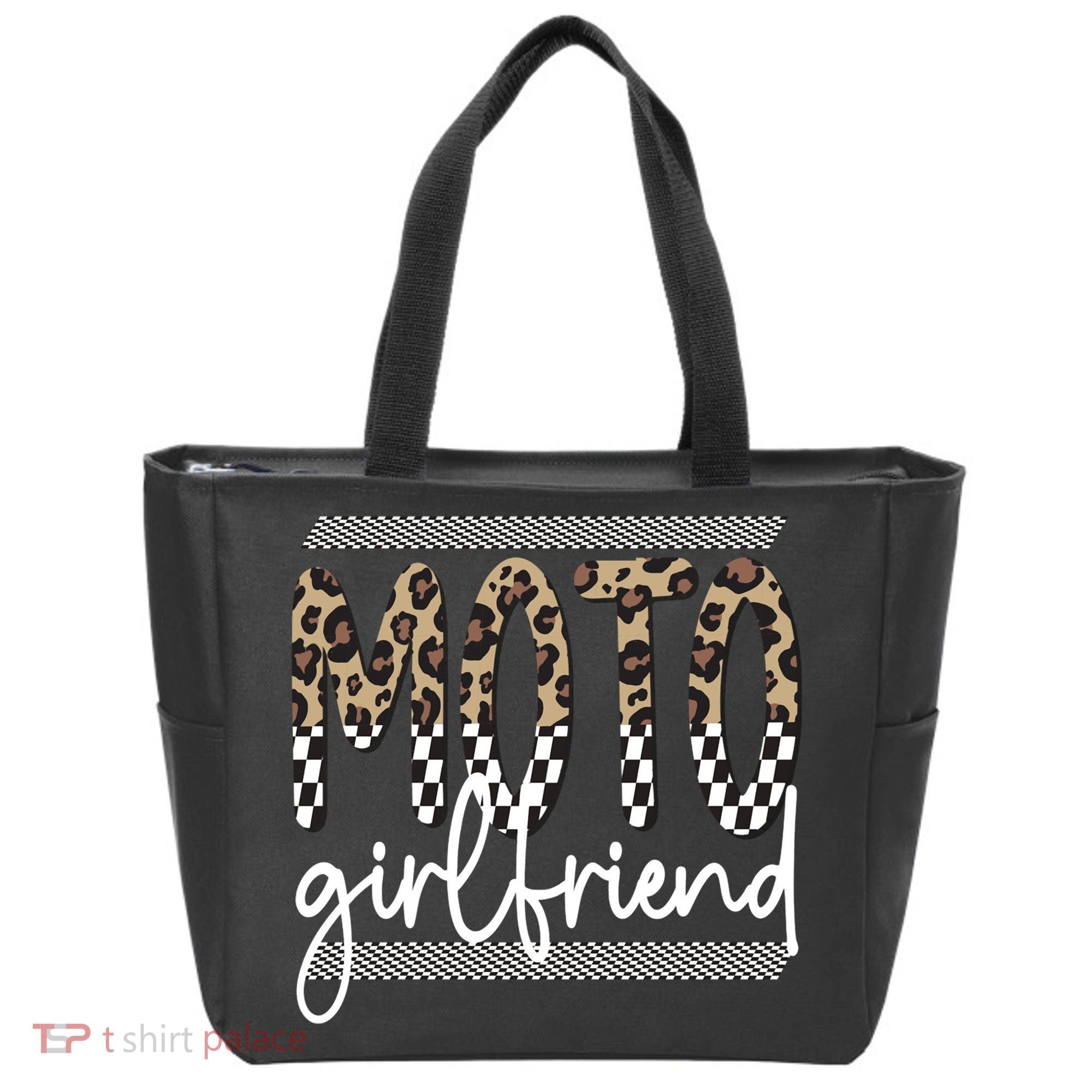 Motocross Girlfriend Best Moto Girlfriend Tote Bag