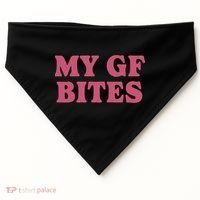 My Gf Bites USA-Made Doggie Bandana thumb 0