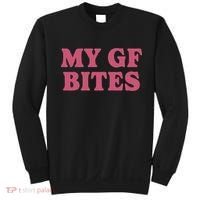 My Gf Bites Sweatshirt thumb 0