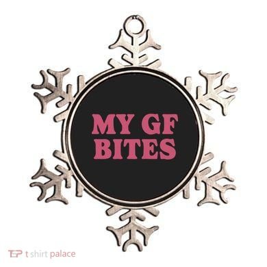 My Gf Bites Ornament