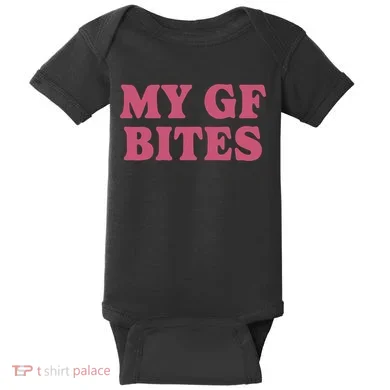 My Gf Bites Baby Bodysuit