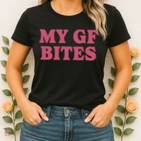 My Gf Bites Women's T-Shirt thumb 2
