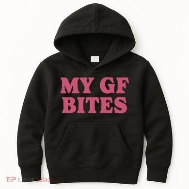 My Gf Bites Kids Hoodie