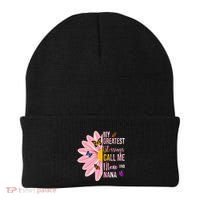 My Greatest Blessings Call Me Mom And Nana Butterfly Beanie thumb 0